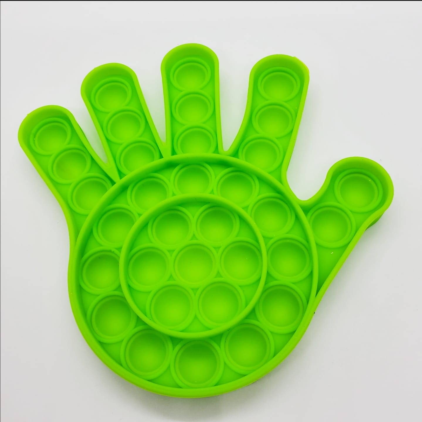 Green Hand l Bubble Pop-It l Fidgets – RoyalPiggy