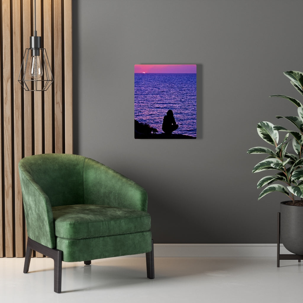 Purple Seas Canvas Gallery Wraps