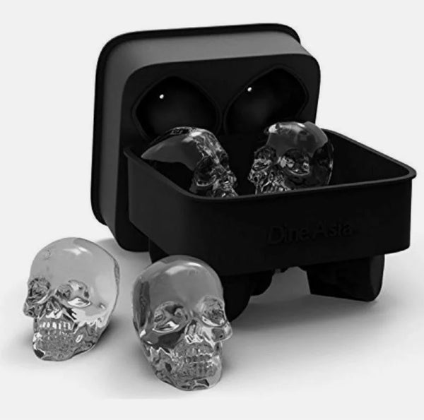 Silicone 3D Skull Tray Maker